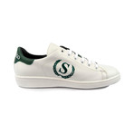 Hadley Sneaker // White /Green (Euro: 41)