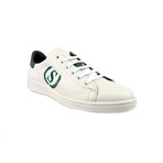 Hadley Sneaker // White /Green (Euro: 39)