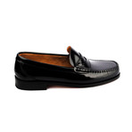 Narcisco Moccasin // Black (Euro: 45)