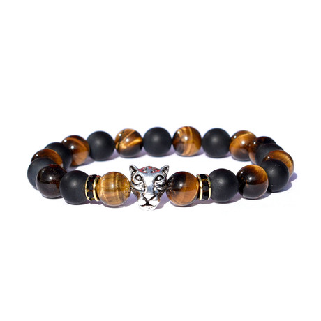 Prowling Tiger Bracelet (6.5"L)