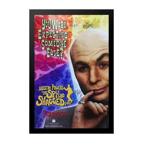 Signed Movie Poster // Austin Powers II