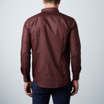 Super Stretch Shirt // Bordeaux (S)