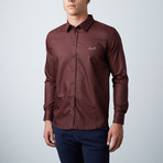 Super Stretch Shirt // Bordeaux (S)