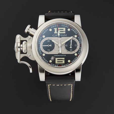 Graham Chronofighter R.A.C . Black Speed Automatic // 2CRBS.B01AL.30BD // Store Display