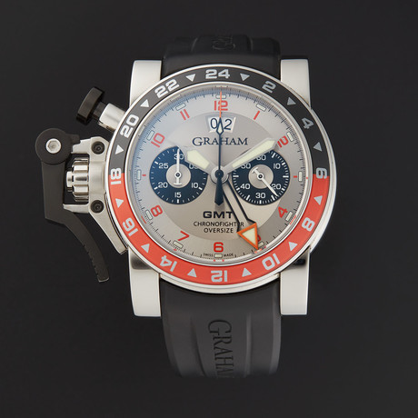 Graham Chronofighter Oversize GMT Timer Automatic // 2OVASGMT.S01A.K10B // Store Display