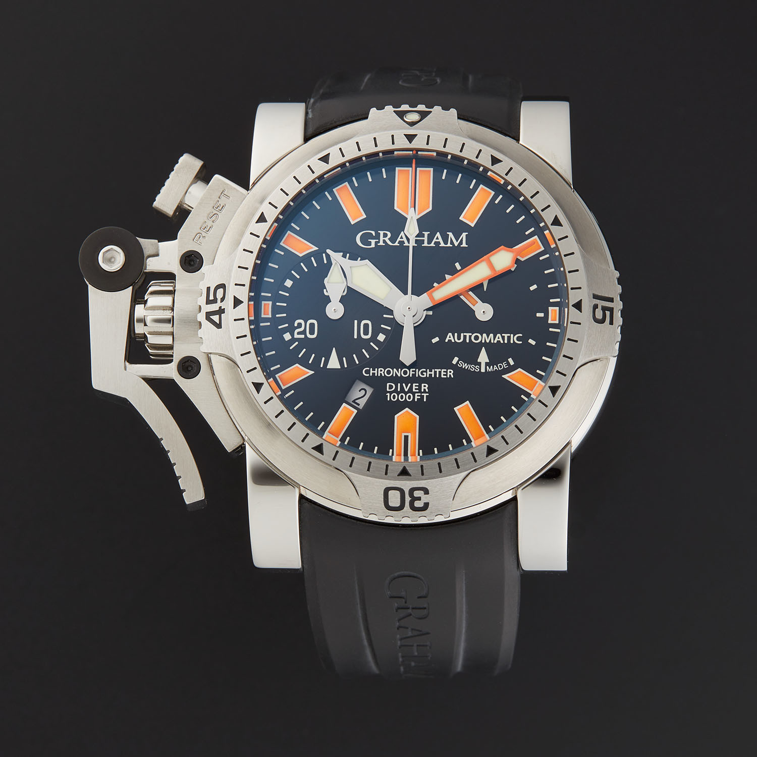 Graham Chronofighter Oversize Diver Automatic // 2OVES.B02B.K10B ...