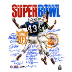 1969 NY Jets Team Signed Super Bowl III Program Photo