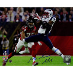 Malcolm Mitchell Signed Super Bowl LI Photo