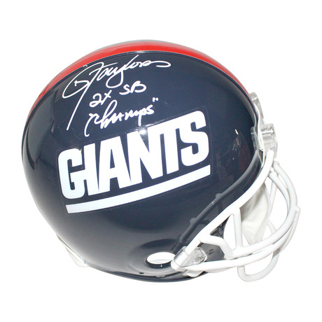 Lawrence Taylor Signed NY Giants Throwback Helmet