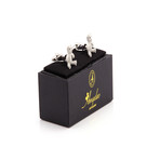 Exclusive Cufflinks + Gift Box // Silver Bears