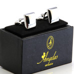 Exclusive Cufflinks + Gift Box // Pure Silver Squares