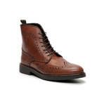 Trochetto Semi-Brogue Ankle Boot // Cuoio (Euro: 39)