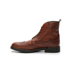 Trochetto Semi-Brogue Ankle Boot // Cuoio (Euro: 39)