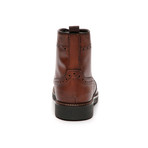 Trochetto Semi-Brogue Ankle Boot // Cuoio (Euro: 39)