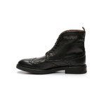 Trochetto Semi-Brogue Ankle Boot // Nero (Euro: 42)