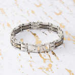 Brooklyn Exchange Men's Bracelet // Carbon Fiber Link