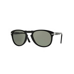 714 Iconic Folding Men's Sunglasses // Black // 54mm