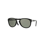 Iconic Folding Sunglasses // Black // 52mm