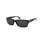 Persol Men's Polarized Sunglsases // Black