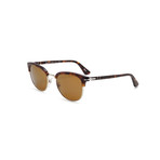 Persol Classic Men's Clubmaster Sunglasses // Havana