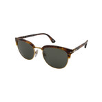 Persol Classic Men's Polarized Clubmaster Sunglasses // Caffe