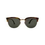 Persol Classic Men's Polarized Clubmaster Sunglasses // Caffe