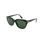 Persol Men's Retro Sunglasses // Black