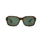 Persol Iconic Polarized Unisex Sunglasses // Havana