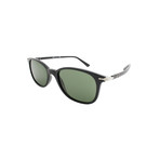 Persol Classic Skinny Rectangular Sunglasses // Black