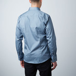 Premium Style Slim Button Down Shirt // Grey (S)