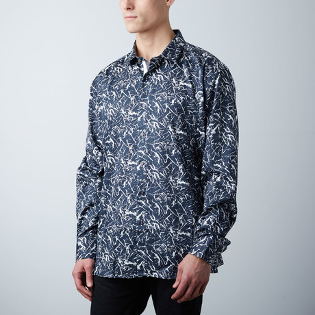 Premium Style Classic Button Down Shirt // Grey (S)