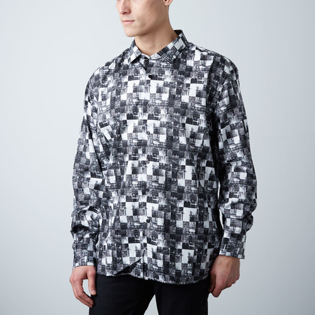Premium Style Classic Button Down Shirt // Black (S)