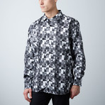 Premium Style Classic Button Down Shirt // Black (S)