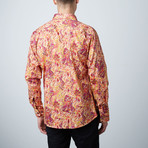Premium Style Slim Button Down Shirt // Mango (S)