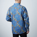 Premium Style Classic Button Down Shirt // Blue (S)