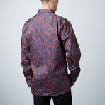 Premium Style Classic Button Down Shirt // Smoke Blue (S)