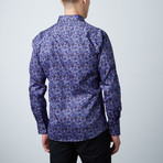Premium Style Slim Button Down Shirt // Purple (S)