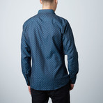 Premium Style Slim Button Down Shirt // Dark Teal (S)