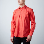 Premium Style Slim Button Down Shirt // Red (S)
