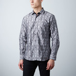 Premium Style Slim Button Down Shirt // Light Grey (S)