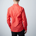 Premium Style Slim Button Down Shirt // Red (S)