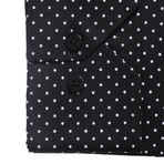 Pin Collar Shirt // Black Polkadot (US: 17.5R)