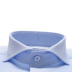 Cutaway Collar Shirt // Light Blue (US: 17R)