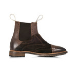 No Lace Boot // Brown (US: 9.5)