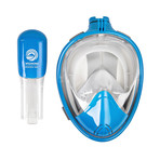 Seaview 180° Full Face Snorkel Mask // Sky // F (S/M)