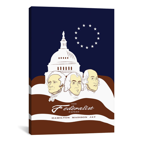 The Federalist Papers (26"W x 18"H x 0.75"D)