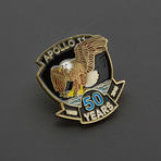 Apollo 11 50th Anniversary Pin // Gold (Original Pin Only)