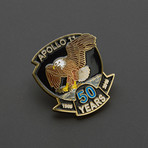 Apollo 11 50th Anniversary Pin // Gold (Original Pin Only)