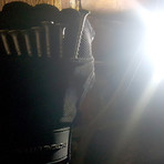 Heavy Duty Work Glove + LED Light (S)