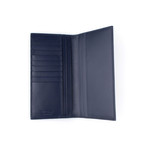 Multicolor Printed Calfskin Breast Pocket Wallet